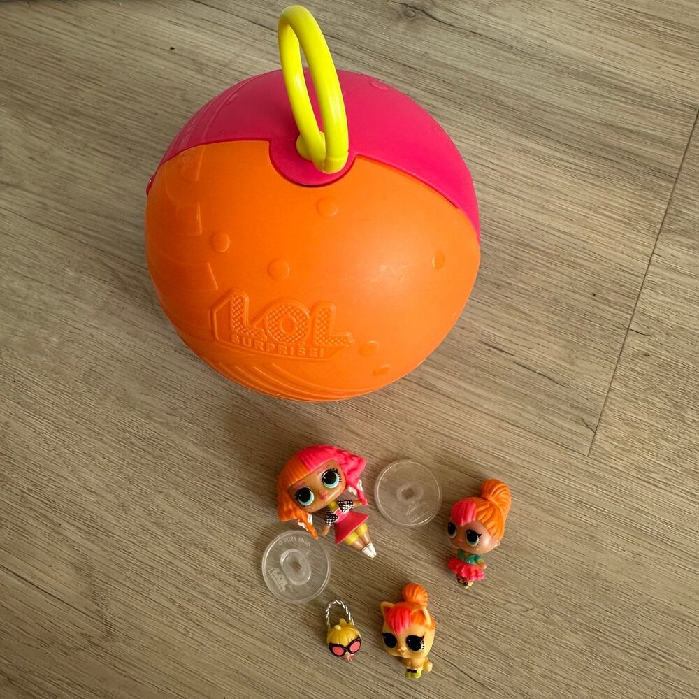 MGA OMG LOL Neonlicious Surprise Ball with Mini Dolls and Accessories